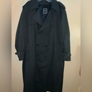 CHRISTIAN DIOR Black Monsieur Pea Coat